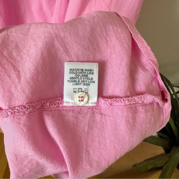 Xirena Kynsley Cotton Midi Dress in Pink Orchid Size M - Picture 9 of 10